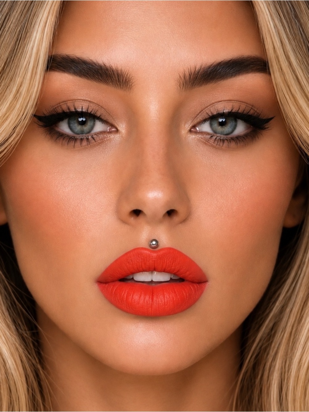 Jeffree Star PAIN IS PLEASURE Velour Liquid Lipstick Red Coral • New In Box
